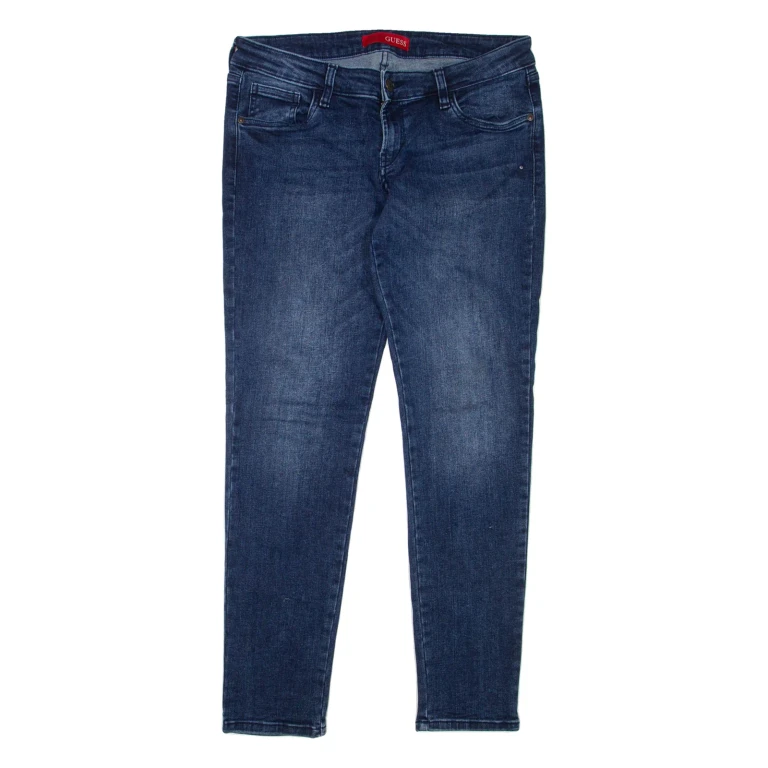 GUESS Womens Jeans Blue Regular Skinny W30 L30