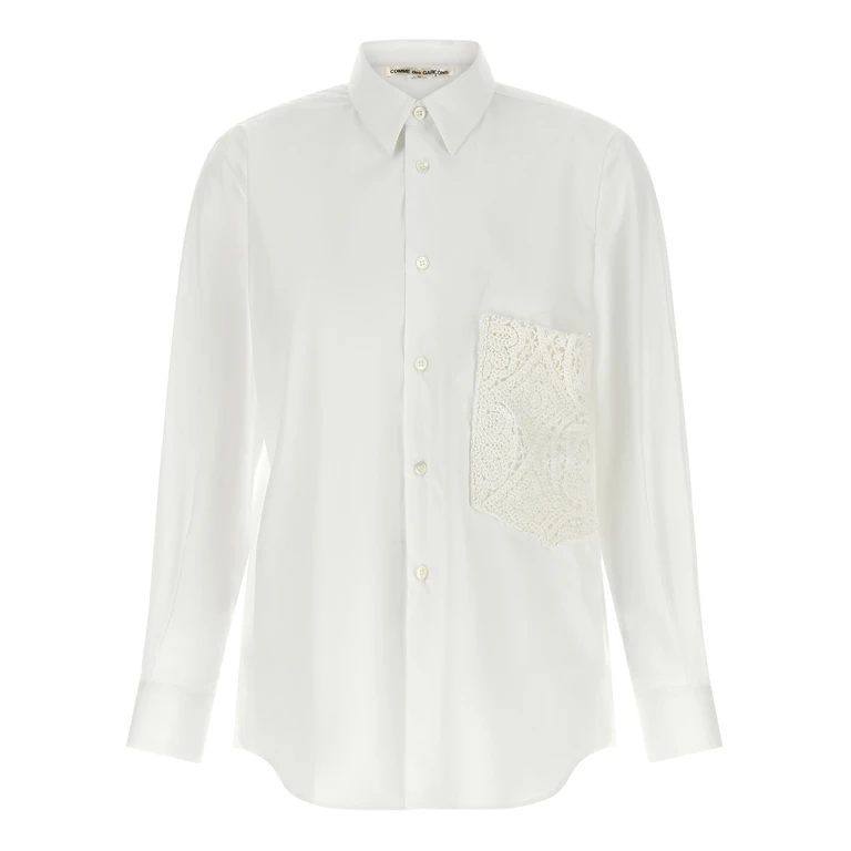 Comme des Garçons White Cotton Blouse - Women