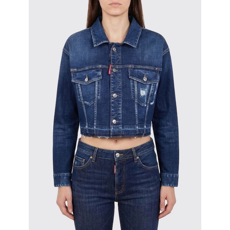 DSQUARED2 Jacket Woman color Blue (S75AM1184S30664470)