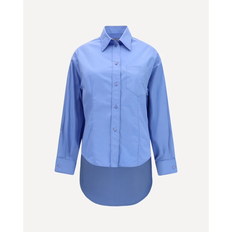 BALENCIAGA Asymmetric long-sleeve Shirt Female 36