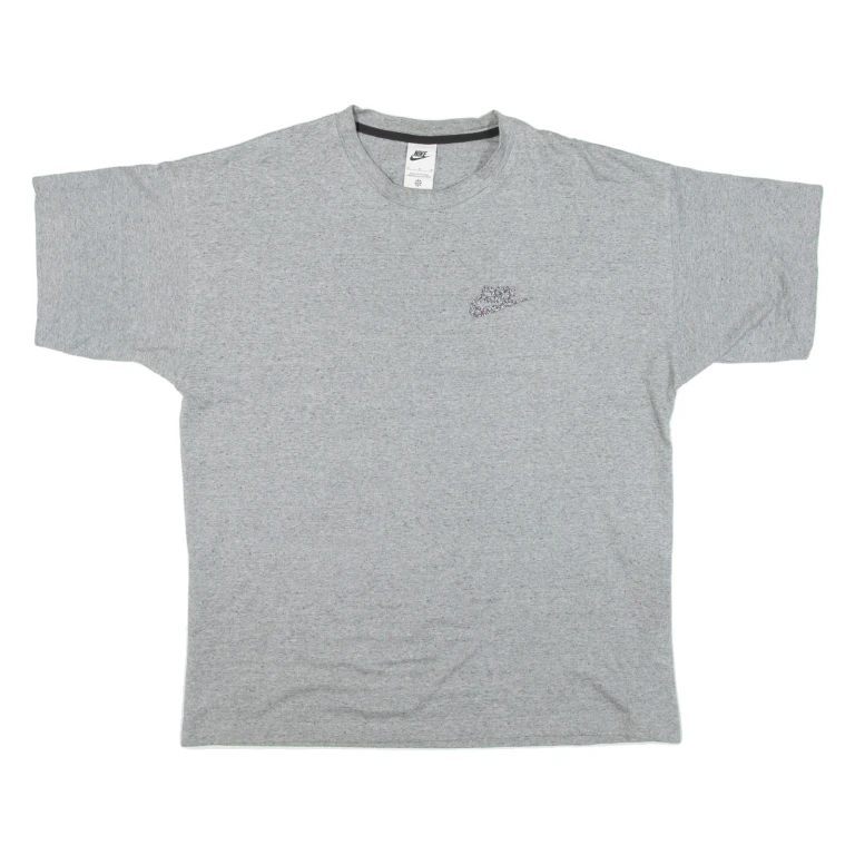 NIKE Mens T-Shirt Grey M