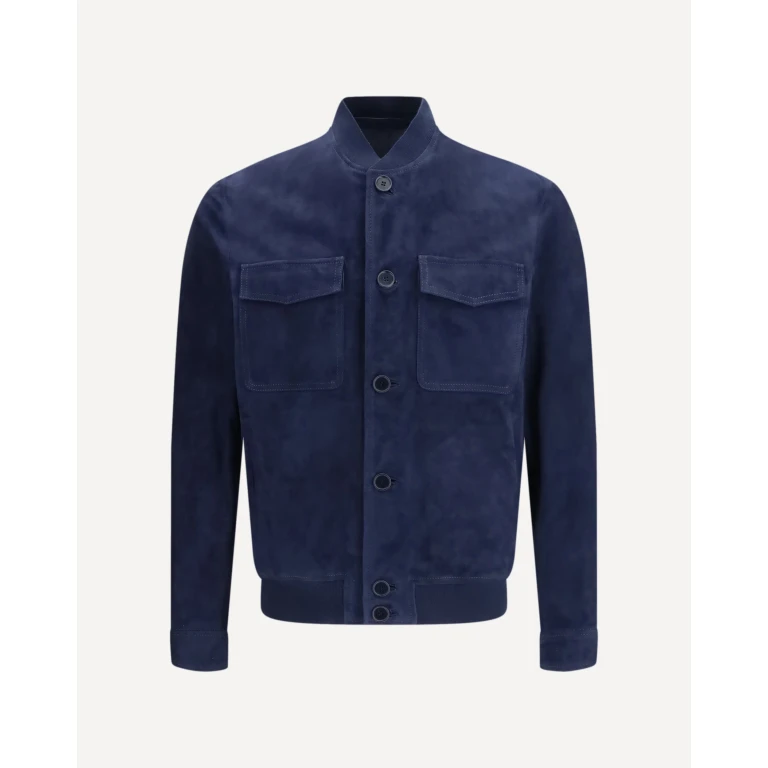 Suede leather Jacket Male 52