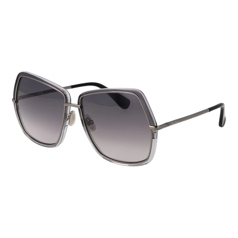 Max Mara Gray Metal Sunglasses - Women