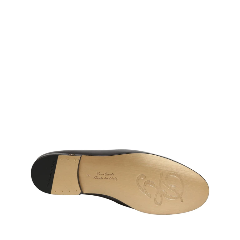 Silver Leather Dg Logo Slip On Loafers Shoes - Men