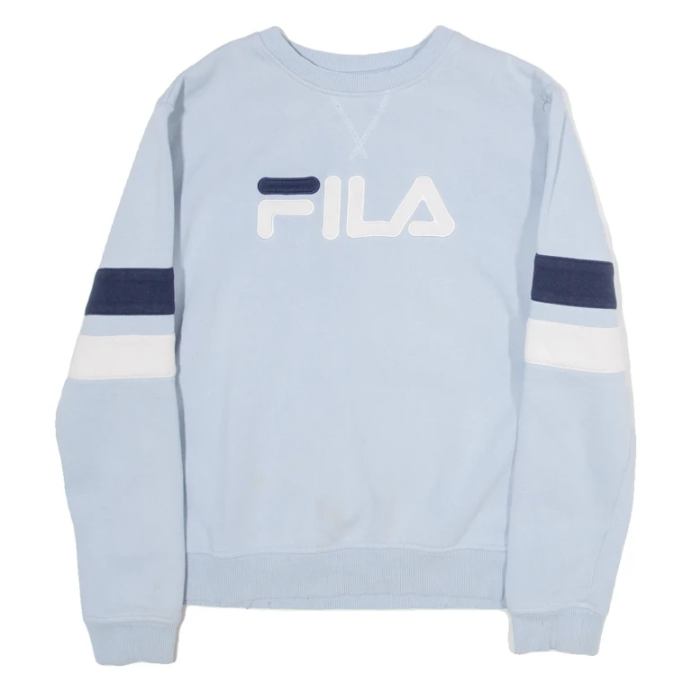 FILA Womens Sweatshirt Blue M