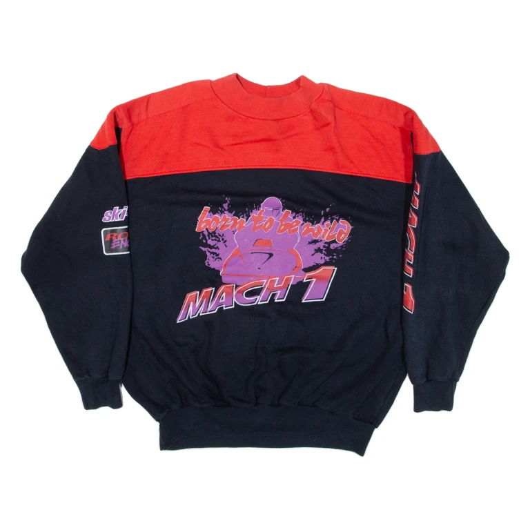 SKI DOO Mens Sweatshirt Blue M