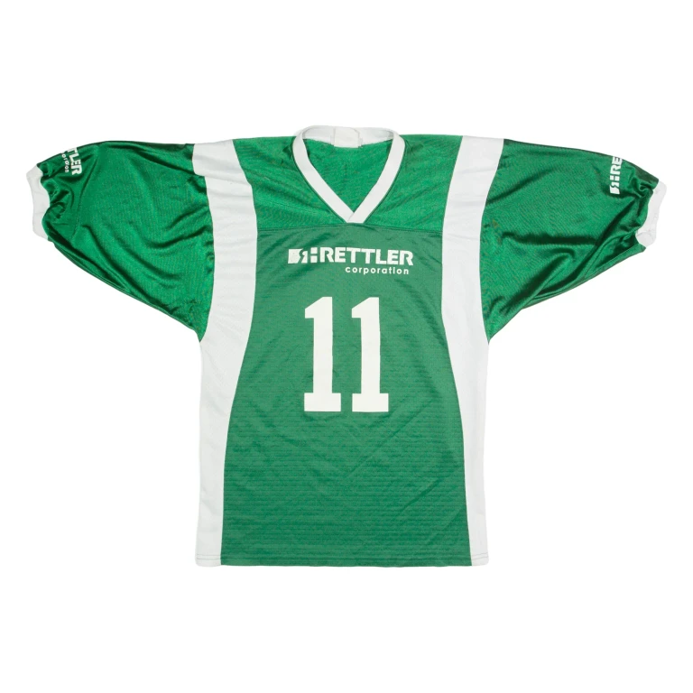 TEAMWORK Mens Jersey Green USA V-Neck Nylon M