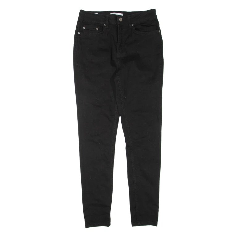 REISS Womens Jeans Black Regular Skinny W28 L29