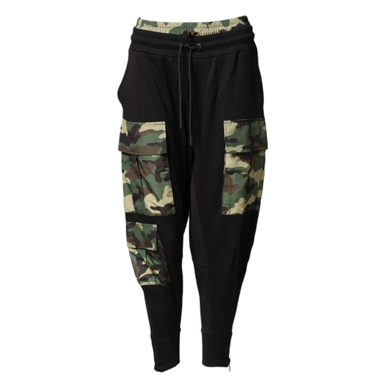 Dolce & Gabbana Multicolor Camouflage Cargo Jogger Men Pants Co+pa+pl - Men