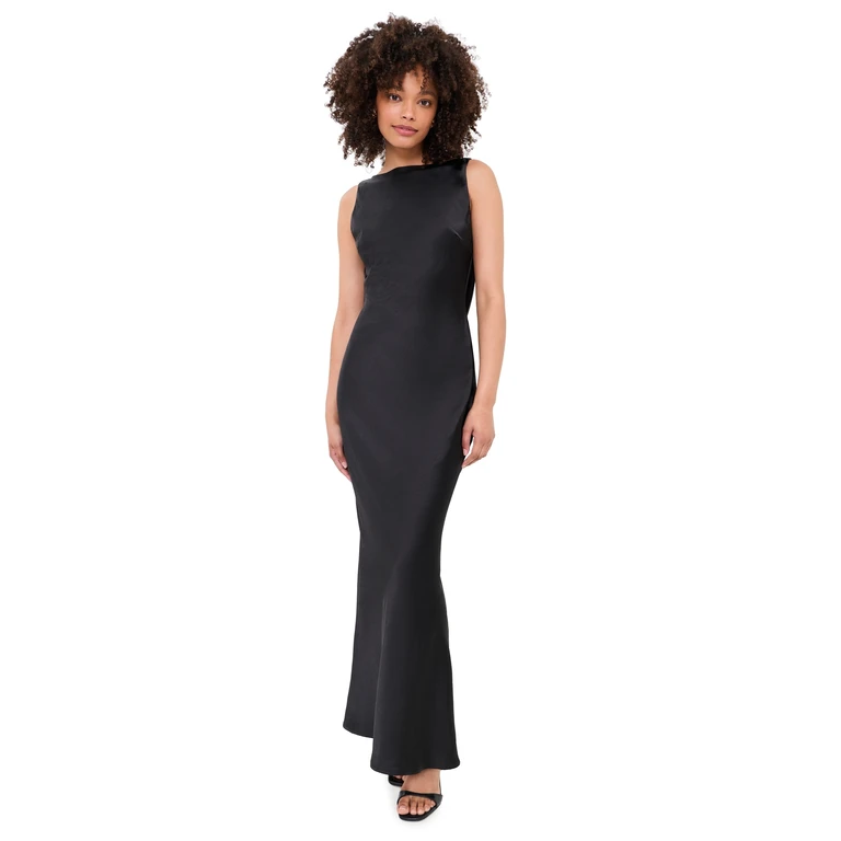 Runaway the Label Raelyn Maxi Dress Lemon XL