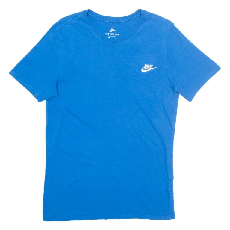 NIKE Mens T-Shirt Blue S