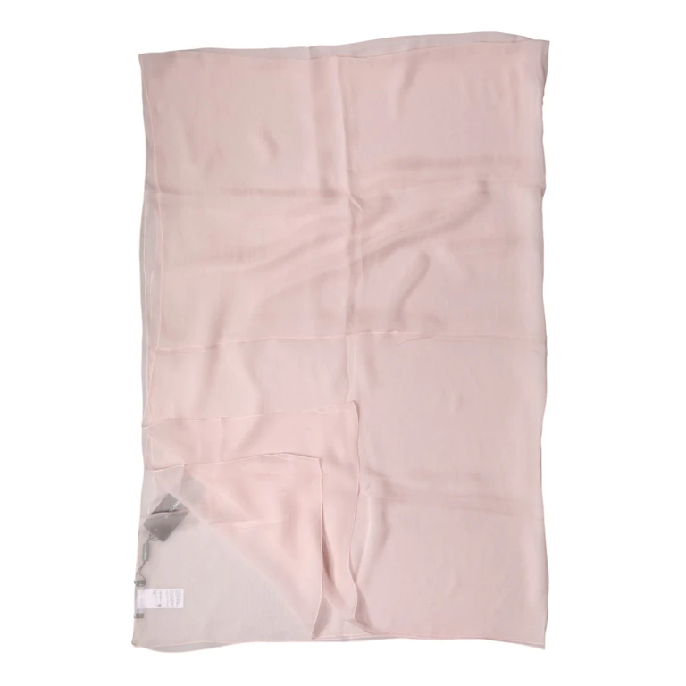 Dolce & Gabbana Light Pink Stole Silk Neck Wrap Shawl Scarf - Men