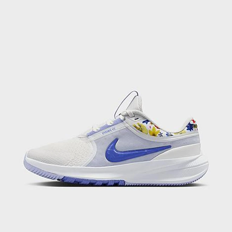 Big Kids Star Runner 5 Running Shoes in Summit White/Light Thistle/Sapphire Size: 3.5