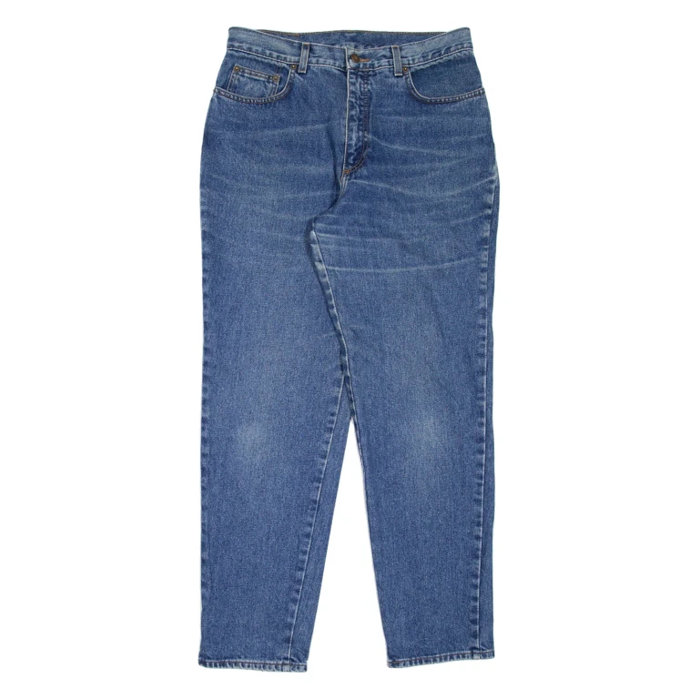LEE COOPER Womens Jeans Blue Regular Mom Stone Wash W33 L29
