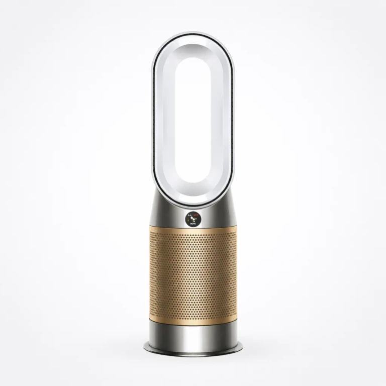 Air Purifier Hot+Cool Fan Formaldehyde HP09 Smart Tower in White/Gold