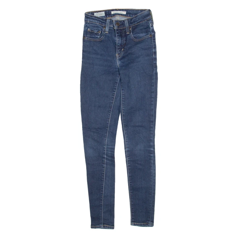 LEVI'S Big E Womens Jeans Blue Slim Skinny W23 L27