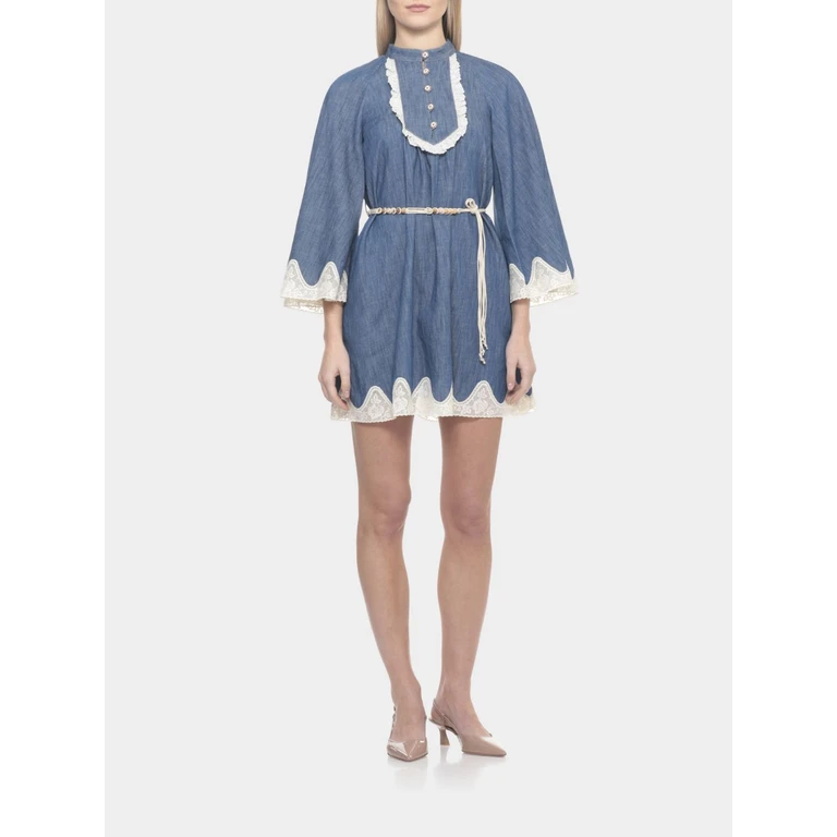 Dress Woman color Blue (5624DRS261RWBLU)