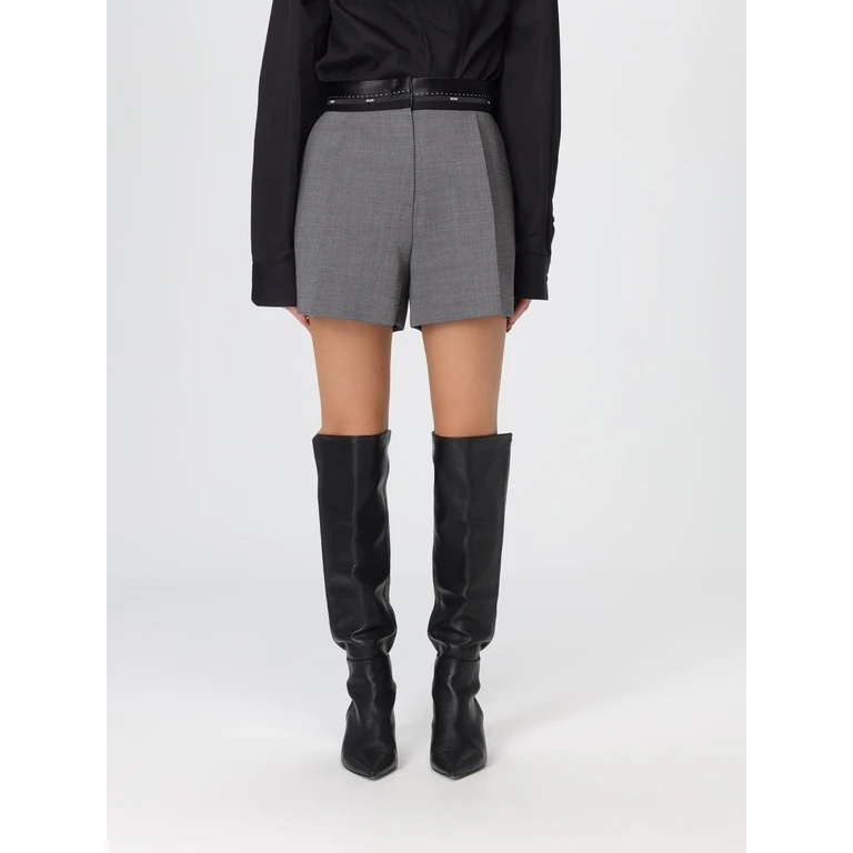 MSGM Shorts Woman color Grey (3941MDB0225760598)