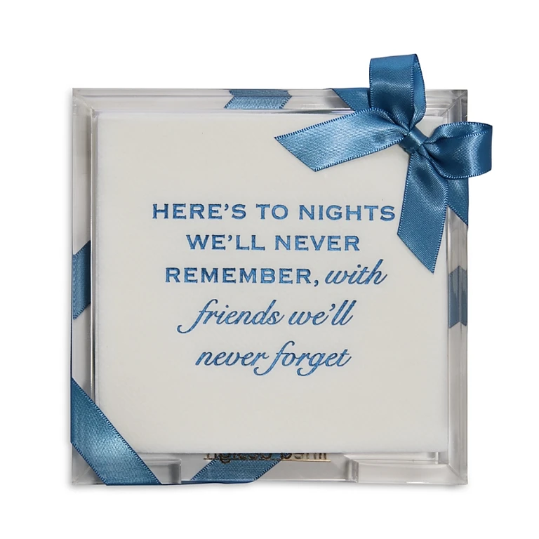 Lined Design Here's To Nights Hostess Set