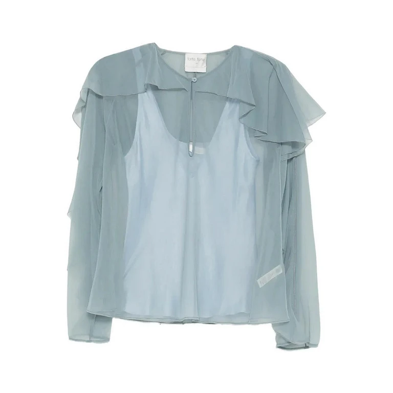 Forte Forte Chemise - Bleu Clair (14591MUSHIRTPECIOTTOLO)
