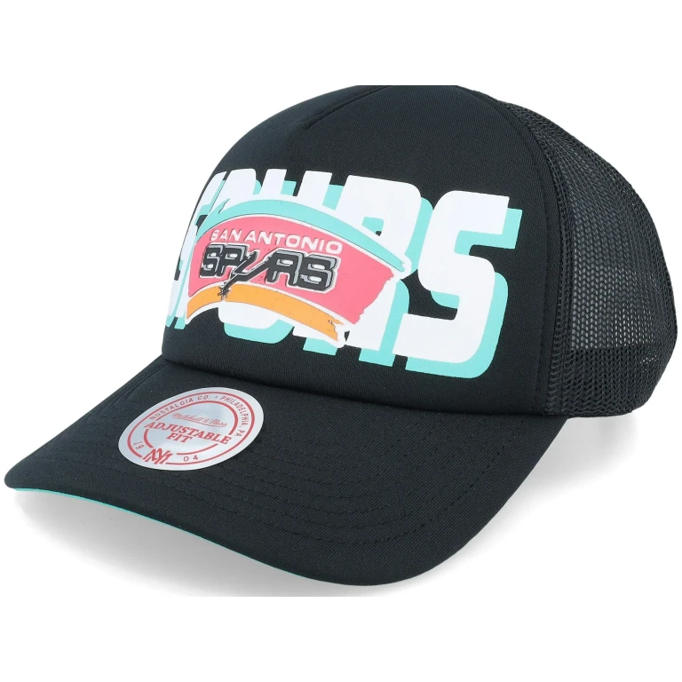 Men's NBA Billboard Trucker Snapback Hwc Spurs Snapback Caps
