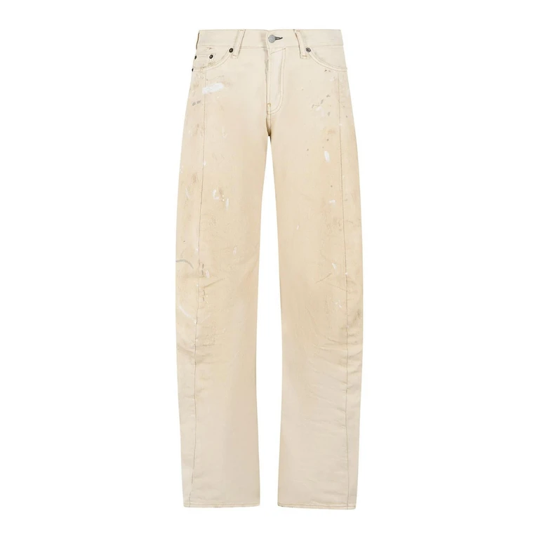 Acne Studios Jean Droit - Blanc (A00566100)