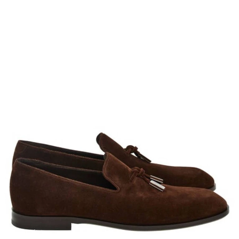 Flow Suede Tassel Loafers, Size 9 E
