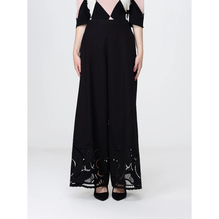 Pants Woman color Black (L6SW08Y69-0)