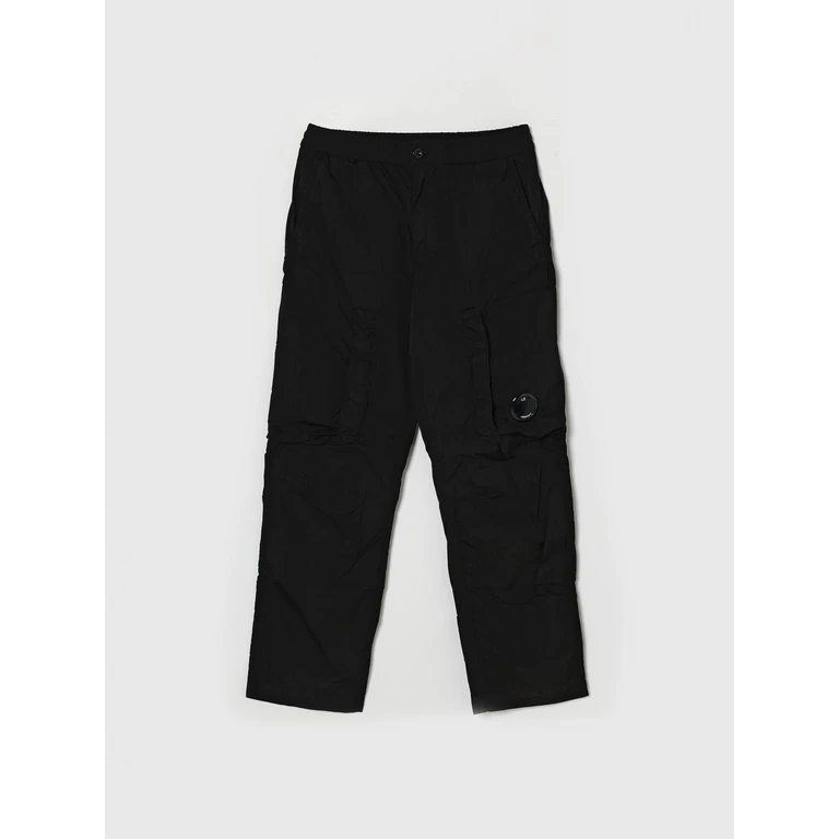 C. P. COMPANY Pants Kids color Black (CUP018L3C0060100)
