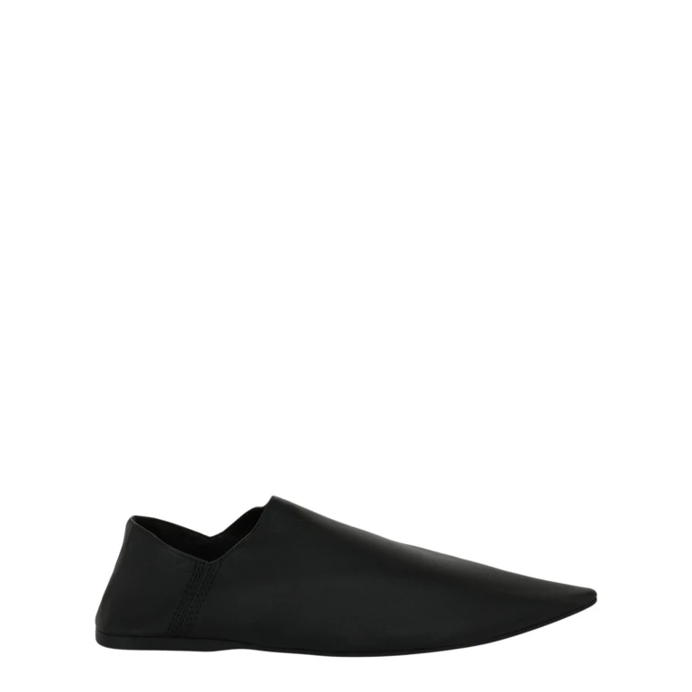 Pointed Leather Flats