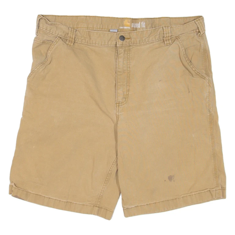 CARHARTT Mens Workwear Shorts Brown XL W40