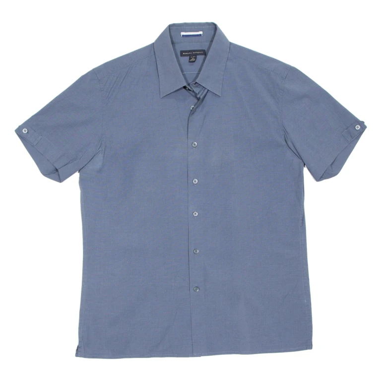 BANANA REPUBLIC Womens Plain Shirt Blue M