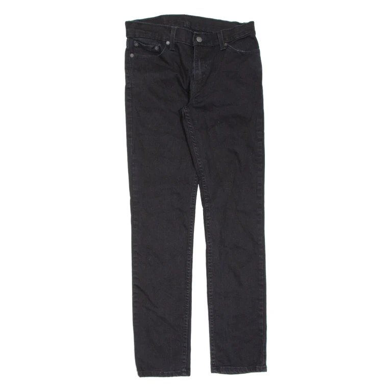LEVI'S 511 Jeans Mens Black Slim Straight W30 L32