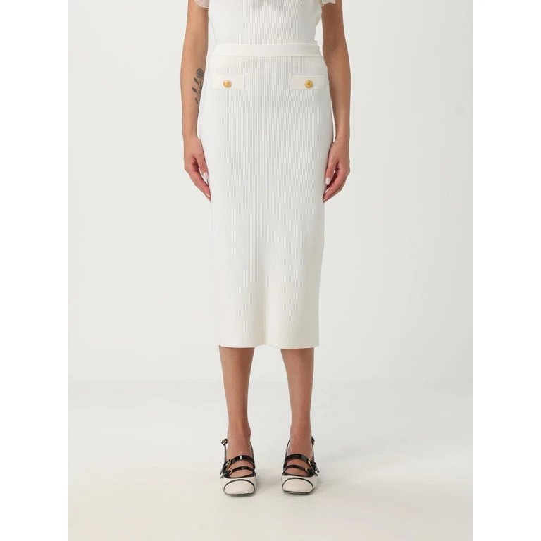 Skirt Woman color White (FABX40470001)