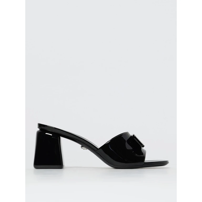Heeled Sandal Woman color Black (1017934D2VE1B00P)