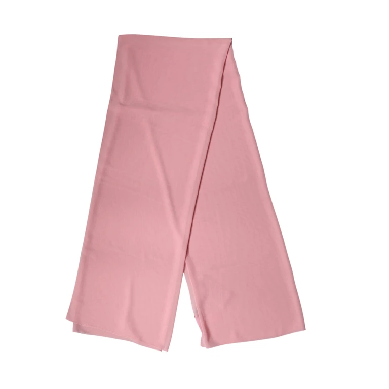 Dolce & Gabbana Pink Silk Stole Neck Wrap Shawl Men Scarf - Men