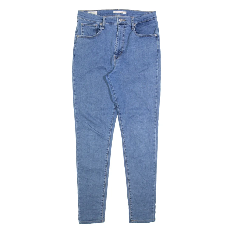 LEVI'S Mile High Big E Womens Jeans Blue Slim Skinny W31 L32