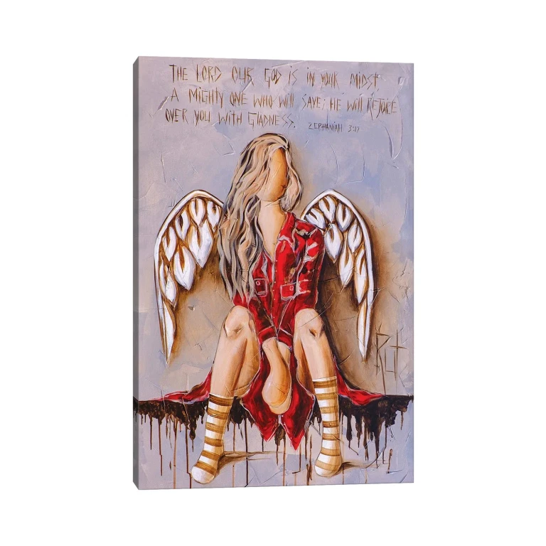The Lord Our God by Ruth's Angels - Canvas Gallery Wrap