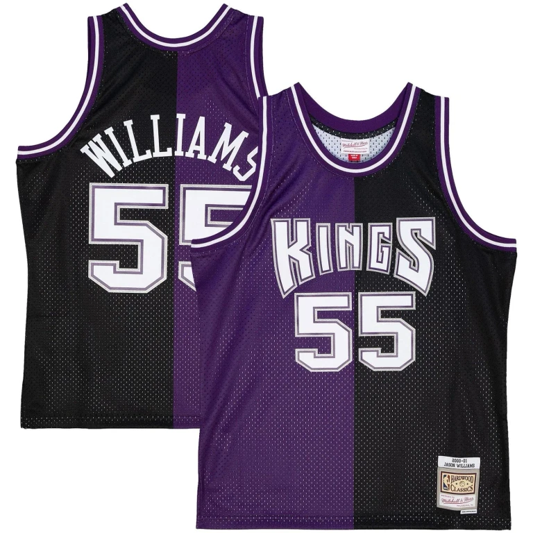 NBA Split Swingman Jersey Sacramento Kings 2000 Jason Williams Jerseys