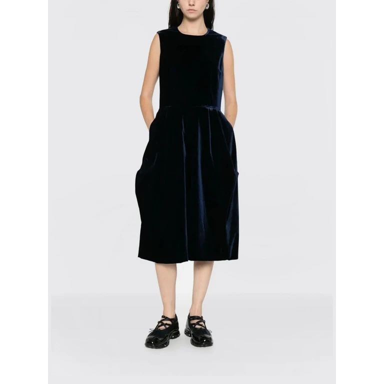 COMME DES GARÇONS Dress Woman color Navy (GPU0010512)