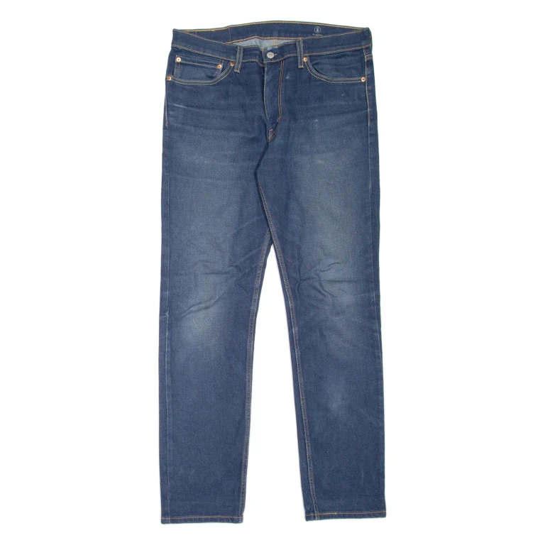 LEVI'S 511 Jeans Mens Blue Slim Straight Stone Wash W34 L32