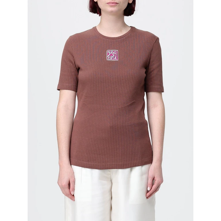 T-Shirt Woman color Tobacco (THJE0379S0UTC60000M37)
