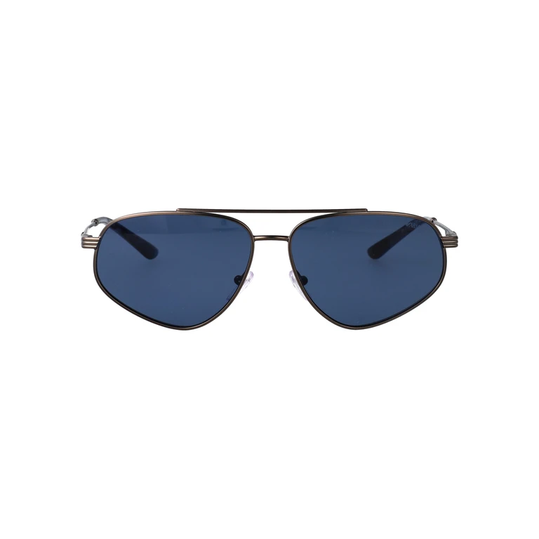 Emporio Armani 0ea2156 300380 Gunmetal Opaco Metal Sunglasses - Men
