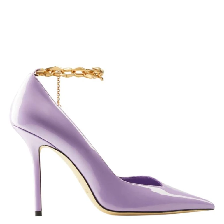 Diamond Talura Patent Leather Pumps