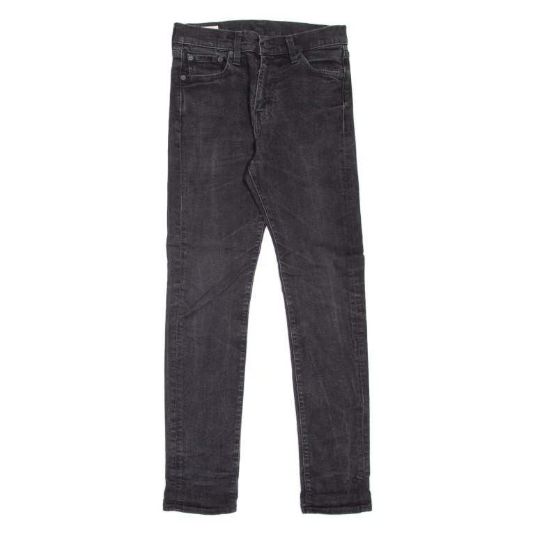 LEVI'S 510 BIG E Jeans Mens Black Slim Skinny W30 L32