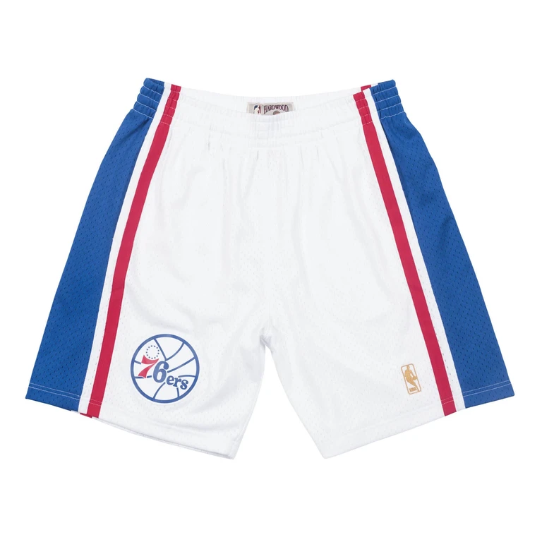 Men's NBA Swingman Home Shorts Philadelphia 76Ers 96-97