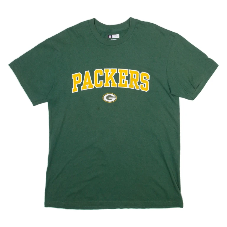 NFL Green Bay Packers Mens T-Shirt Green USA L