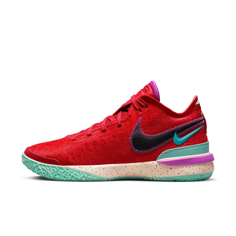 Men's Zoom Lebron Nxxt Gen 'Track Red' Sneakers