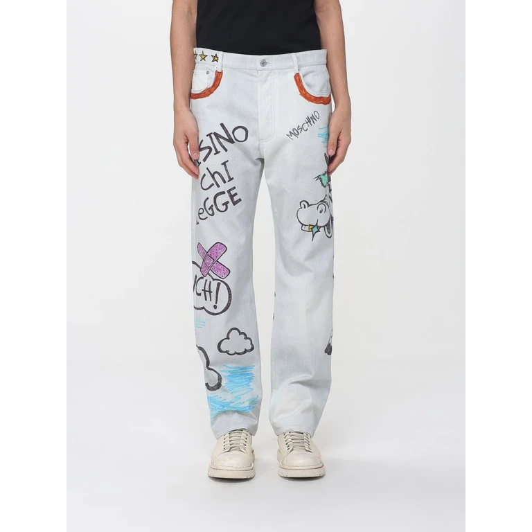 Jeans Men color White (032302691888)