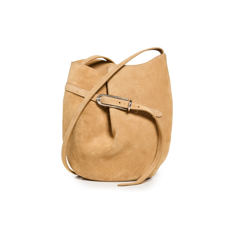 Belted Bucket Bag Sand One Size